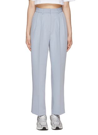 Main View - Click To Enlarge - EQUIL - ‘Sirius’ Pleated Cropped Pants