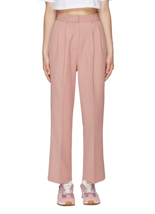 Main View - Click To Enlarge - EQUIL - ‘Sirius’ Pleated Cropped Pants