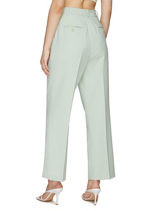 Back View - Click To Enlarge - EQUIL - ‘Sirius’ Pleated Cropped Pants