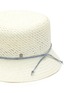 Detail View - Click To Enlarge - MAISON MICHEL - ‘Kendall' Straw Mini Bucket Hat