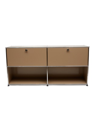 USM | Drop-Down Door Open Bottom Shelves Steel Cabinet