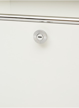 Detail View - Click To Enlarge - USM - 3-Door Ascending Shelf — White