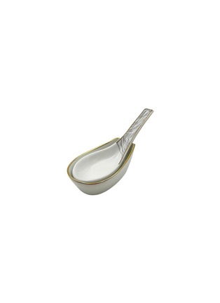 Main View - Click To Enlarge - ANDRÉ FU LIVING - Traces Of Nature Porcelain Spoon With Spoon Holder
