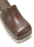 Detail View - Click To Enlarge - MARSÈLL - ‘70 BOTTONE‘ CALF LEATHER CLOGS