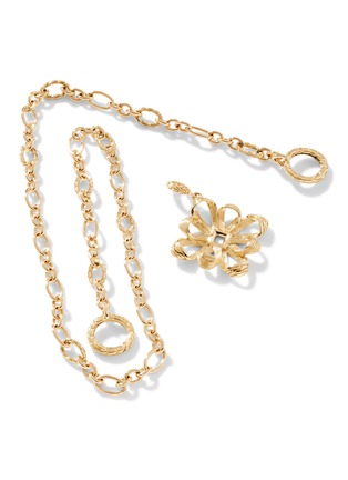 Detail View - Click To Enlarge - JOHN HARDY - ‘CLASSIC CHAIN’ 18K GOLD PENDANT LINK NECKLACE