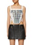 Main View - Click To Enlarge - DION LEE - Composite Column Print Corset Top