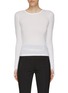 Main View - Click To Enlarge - HELMUT LANG - BASE DOUBLE RIB SLASHED SLEEVES TOP