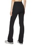 Back View - Click To Enlarge - HELMUT LANG - Luxe Ponte Zip Pocket Bootcut Pants