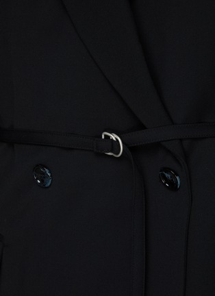  - ACNE STUDIOS - BELTED DOUBLE BREASTED NOTCH LAPEL BLAZER