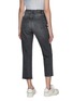 Back View - Click To Enlarge - ACNE STUDIOS - HIGH RISE CROPPED LEG JEANS