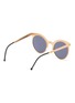 Figure View - Click To Enlarge - ROAV EYEWEAR - ‘Zuma' Foldable Metal Cat-Eye Sunglasses