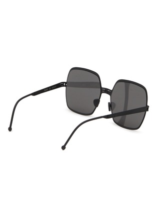 Figure View - Click To Enlarge - ROAV EYEWEAR - ‘Marilyn' Foldable Metal Oversized Square Sunglasses
