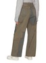 Back View - Click To Enlarge - ACNE STUDIOS - PATCHWORK STRAIGHT WIDE LEG JEANS