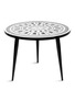 Main View - Click To Enlarge - FORNASETTI - CORTILE TABLE TOP — BLACK/WHITE