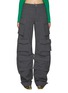 Main View - Click To Enlarge - THE ATTICO - FLAP POCKET DETAIL CARGO WOOL PANTS