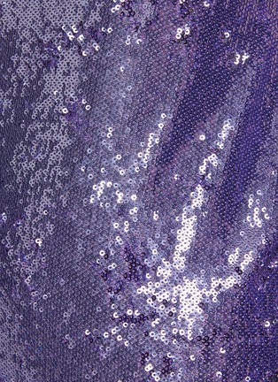 Detail View - Click To Enlarge - THE ATTICO - HALTER STRAP SEQUIN TOP