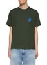 Main View - Click To Enlarge - JW ANDERSON - CREWNECK ANCHOR PATCH COTTON JERSEY T-SHIRT
