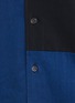  - JW ANDERSON - CURVED PATCHWORK COLOUR BLOCK BUTTON UP SHIRT