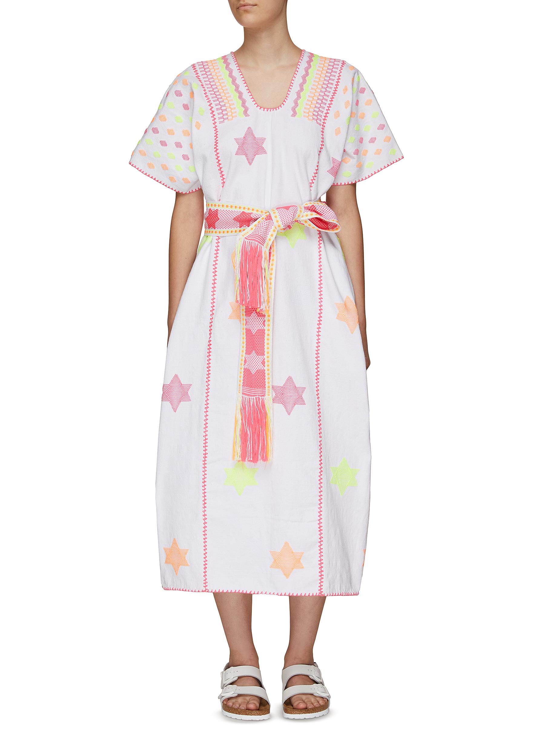 PIPPA HOLT | STAR MOTIF MIDI KAFTAN 
