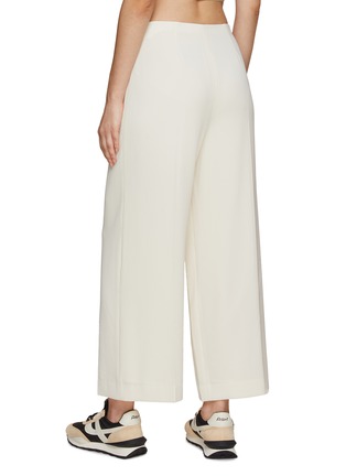 Back View - Click To Enlarge - THEORY - Pleated Wide Leg Cropped Pants