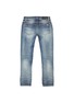 Figure View - Click To Enlarge - AMIRI - ‘MX1’ Ripped & Repaired Medium-Washed Skinny Jeans