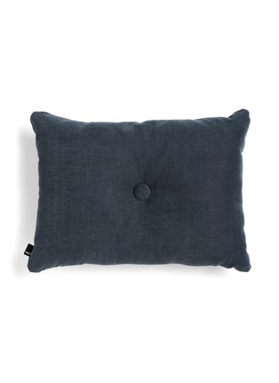 Main View - Click To Enlarge - HAY - DOT TINT COTTON LINEN CUSHION — MIDNIGHT BLUE