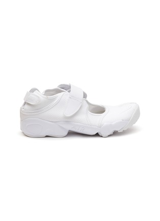 Main View - Click To Enlarge - NIKE - ‘AIR RIFT BREATHE’ VELCRO BAND MESH FLAT SANDALS