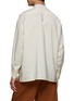 Back View - Click To Enlarge - LEMAIRE - LONG SLEEVE BAND COLLAR SILK BUTTON UP SHIRT