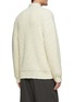Back View - Click To Enlarge - LEMAIRE - Chunky Wool Oversized Button Up Cardigan