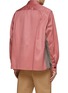 Back View - Click To Enlarge - SACAI - Contrasting Underarm Panel Double Chest Pocket Shirt