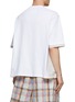 Back View - Click To Enlarge - SACAI - Windbreaker Panel Cotton Pocket T-Shirt