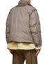 Back View - Click To Enlarge - SACAI - Fleece Lining Stand Collar Puffer Jacket