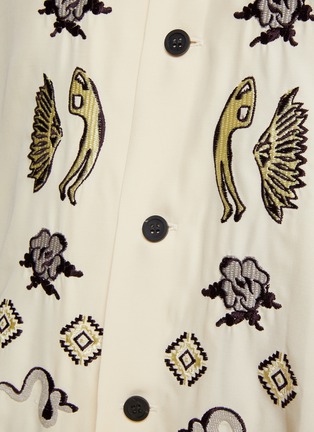  - TOGA VIRILIS - Western Styled Embroidery Loose Fit Shirt