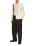 Figure View - Click To Enlarge - TOGA VIRILIS - Western Styled Embroidery Loose Fit Shirt