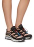 Figure View - Click To Enlarge - SALOMON - ‘XT-4’ LOW TOP TOGGLE LACE UP SNEAKERS