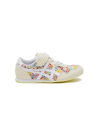 Main View - Click To Enlarge - ONITSUKA TIGER - ‘SERRANO' LIBERTY FLORAL PRINT VELCRO ELASTIC LACE KIDS SNEAKERS