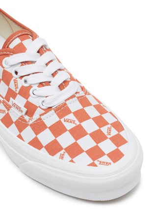 Detail View - Click To Enlarge - VANS - ‘OG Authentic LX’ Chequered Canvas Low Top Sneakers