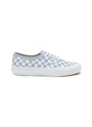 Main View - Click To Enlarge - VANS - ‘OG Authentic LX’ Chequered Canvas Low Top Sneakers