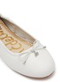 Detail View - Click To Enlarge - SAM EDELMAN - ‘FELICIA MINI’ BOW APPLIQUÉ TODDLERS KIDS LEATHER BALLET FLATS