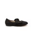 Main View - Click To Enlarge - SAM EDELMAN - ‘FELICIA MINI’ BOW APPLIQUÉ TODDLERS KIDS LEATHER BALLET FLATS