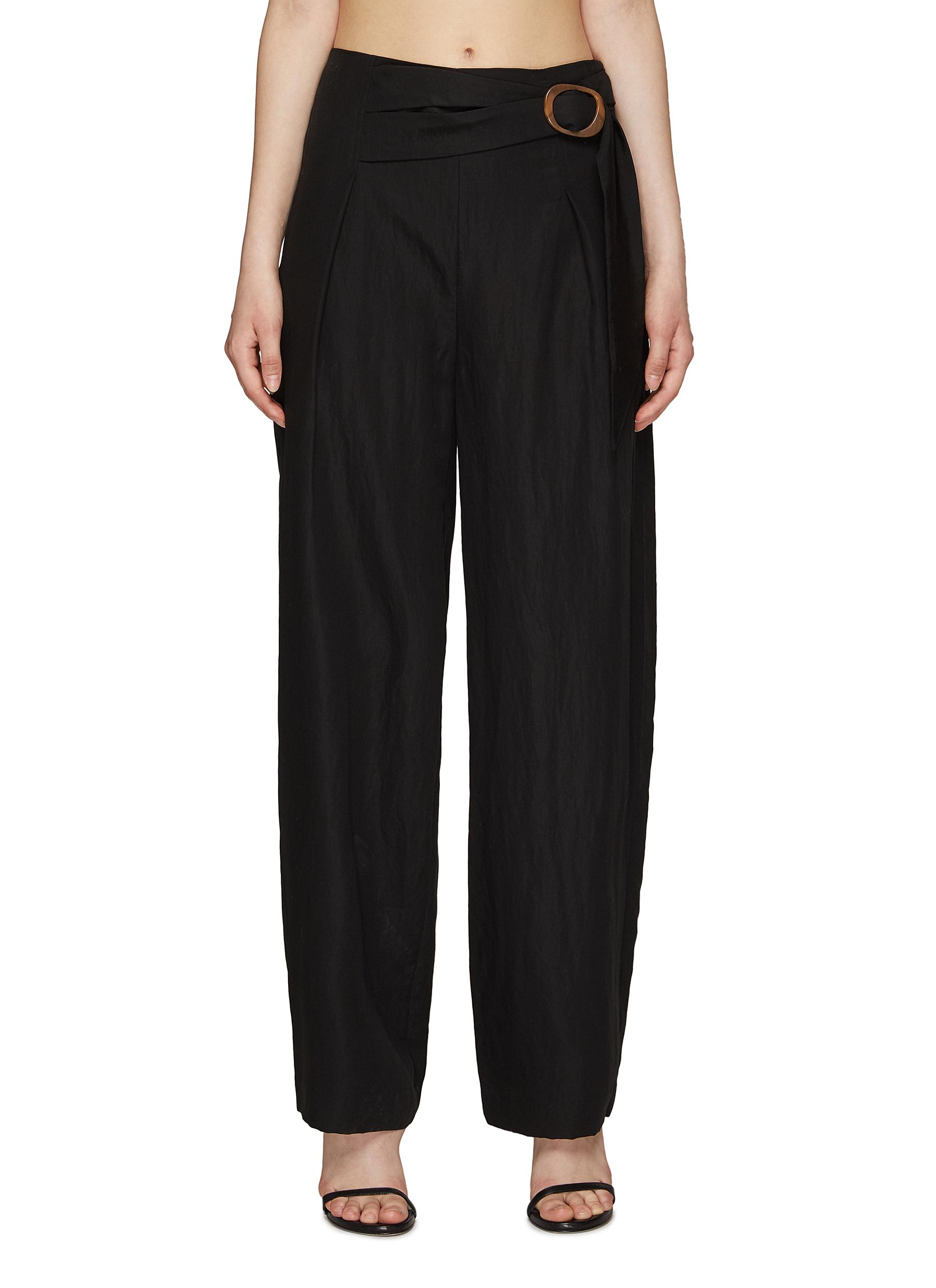 VINCE | Tied Front Wide Leg Pants 