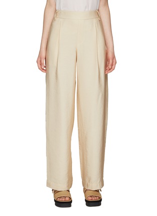 Main View - Click To Enlarge - VINCE - Pleated Straight Legged Pants
