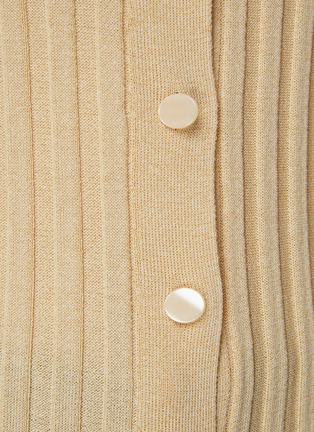  - VINCE - RIBBED BUTTON TOP