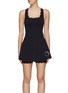 Main View - Click To Enlarge - MARYSIA - ‘SERENA’ SQUARE NECK CROSS BACK STRETCH JERSEY MINIDRESS