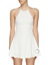 Main View - Click To Enlarge - MARYSIA - ‘BIANCA’ HALTER NECK SCALLOP HEM DRESS