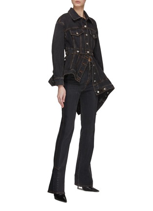 Figure View - Click To Enlarge - ALEXANDER MCQUEEN - BOOTCUT JEANS