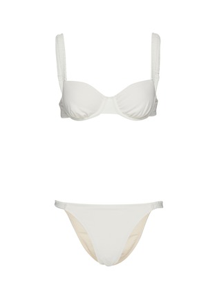 Main View - Click To Enlarge - PEONY - ‘HOLIDAY’ BALCONETTE BIKINI TOP AND BOTTOM