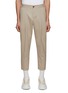 Main View - Click To Enlarge - ATTACHMENT - TAPERED SINGLE PLEAT STRETCH GABARDINE EASY TROUSERS