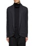 Main View - Click To Enlarge - ATTACHMENT - Shawl Collar Patch Pocket Wool Cardigan