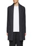 Main View - Click To Enlarge - ATTACHMENT - DOUBLE FACE LONGLINE TECHWOOL STOLE CARDIGAN